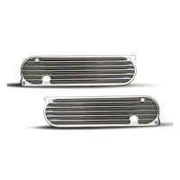 RETRO LATCH COVERS, CHROME