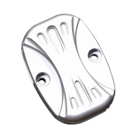 DEEP CUT MASTER CYLINDER COVER, CHROME