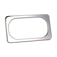 BILLET ALU LICENSE PLATE FRAME, SMOOTH