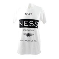 ARLEN NESS 47 NESS T-SHIRT, WHITE M