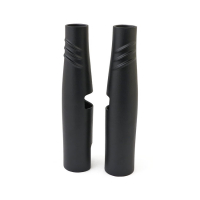 EMD, BOMBSHELL 49 UPPER FORK TUBE COVERS. BLACK