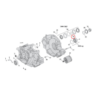 SPROCKET SHAFT BEARING SPACER SHIM .110"