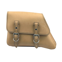 LA ROSA SOLO SADDLEBAG TAN LEFT SIDE