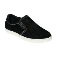 WCC OUTLAW SUEDE SLIP-ONS BLACK