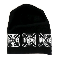 WCC CROSS SLOUCH BEANIE BLACK