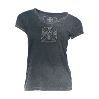 WCC RIDERS LADIES T-SHIRT VINTAGE BLACK