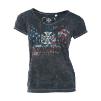 WCC PATRIOT LADIES T-SHIRT BLACK