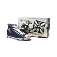 WCC WARRIOR HI-TOPS SHOES NAVY