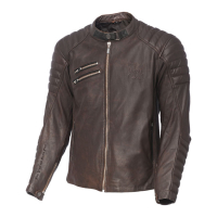 WCC RAPTOR LEATHER JACKET TOBACCO BROWN