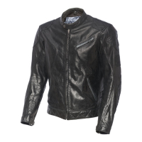 WCC DOMINATOR LEATHER JACKET BLACK