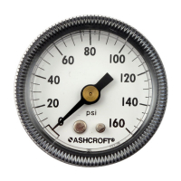 PS 160 PSI PRESSURE GAUGE