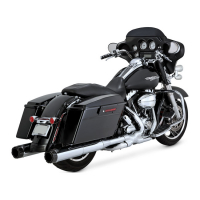 VANCE & HINES, HI-OUTPUT CARBON SLIP-ON MUFFLER