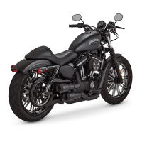 VANCE & HINES, 2-2 HI-OUTPUT GRENADES EXH. BLACK