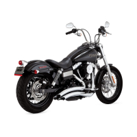 VANCE & HINES, 2-1/2" BIG RADIUS 2-2 EXHAUST. CHRO