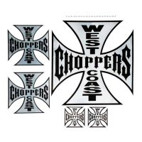 WCC STICKER SET, MALTEZER CROSS