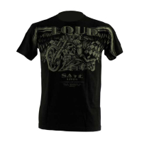 WCC LOUD PIPES VINTAGE T-SHIRT BLACK