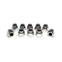 Colony, cap nuts 3/8-16 chrome plated