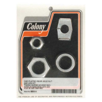 COLONY REAR AXLE NUT & LOCK KIT