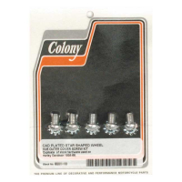 COLONY STAR HUB SCREWS & WASHER SET