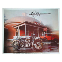 COLONY POSTER -ROUND HOUSE BAR-