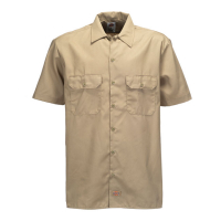 DICKIES SHORT SLEEVE WORK SHIRT KHAKI