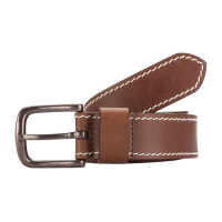 DICKIES BRANCHVILLE LEATHER BELT BROWN