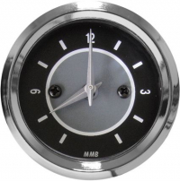 MMB CLOCK TARGET CHR WHT LIGHT