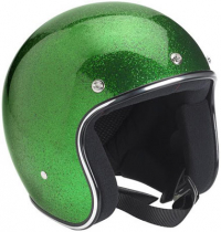 BILTWELL OPEN FACE HELMET GANG GREEN