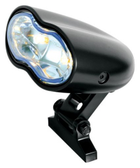 WAVE HEADLIGHT BLK HOUSING BLUE LENS