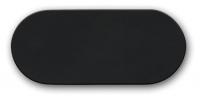 INSPECTION COVER INSERT, SMOOTH, BLACK DISCONTINUED