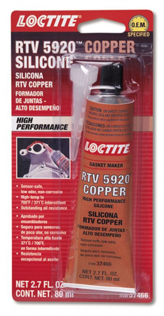 LOCTITE 5920 COPPER RTV SILICONE GASKET MAKER -85ML