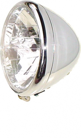 MMC CHR. PHANTOM STYLE HEADLAMP BOTT.MT. 6 1/2"