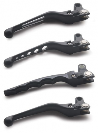 BLK 2-SLOT ERGO LEVERS 96-06