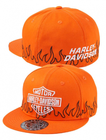 MIESTEN H-D LIPPIS FLAMES, ORANGE