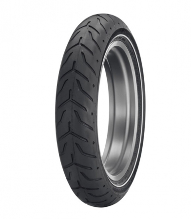 ETURENGAS DUNLOP D408F 130/80B17 SW, KAPEE VALKOSIVU