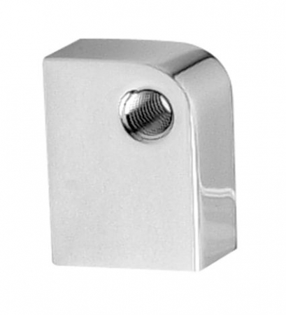 HEADLIGHT MOUNTING BLOCK, CHROME