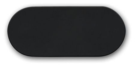 INSPECTION COVER INSERT, SMOOTH, BLACK DISCONTINUED