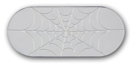 INSPECTION COVER INSERT, SPIDER WEB, CHR OME /D