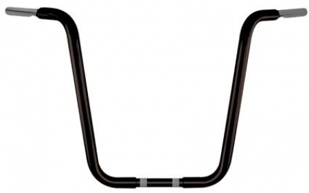 CHUBBY 1 1/4" 18" CLASSIC APE HANGER HANDLEBAR BLACK