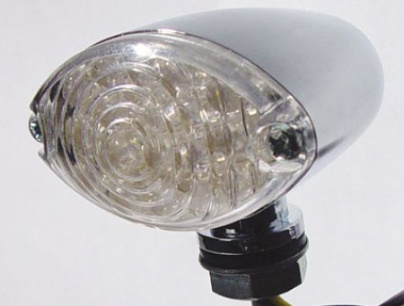 LED MINI CATEYE BLINKER ALU