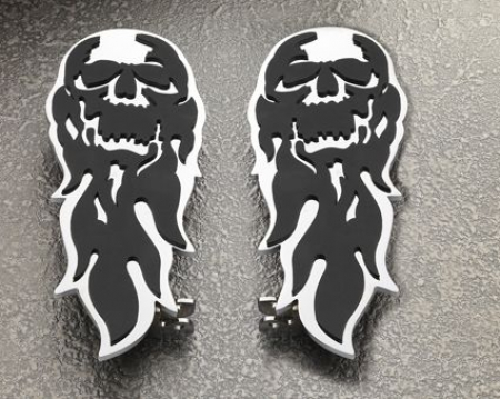 FLAMING SKULL FLOORBOARDS - DISCONTINUED