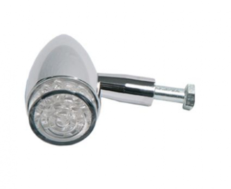 BULLET LED FOG LIGHT, REAR, CHROME