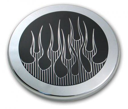 DERBY COVER PLATE, CHROMED TC88 DISCONTINUED