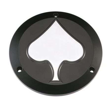 HKC BLK. DERBY COVER SPADES 3-HOLE