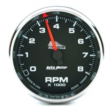 AMTR 2 5/8 TACHOMETER BLK FACE