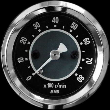 MMB TACH CHR TARGET 8000RPM YEL LIGHT