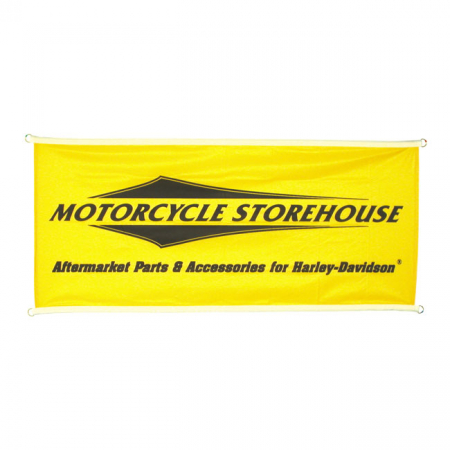 MOTORCYCLE STOREHOUSE, LOGO BANNER