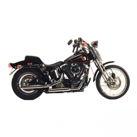 PAUGHCO, TAPERED EXHAUST (38"). CHROME