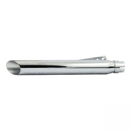 SLASH CUT UNIVERSAL MUFFLER 20" LONG CHROME