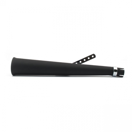 SEI MEGAPHONE UPSWEPT LEFT UNIVERSAL MUFFLER 24" LONG BLACK